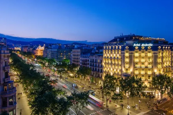 Gold Package: Hotel Majestic Barcelona 5*