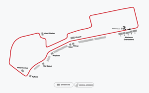 Circuit-Map-Baku-F1